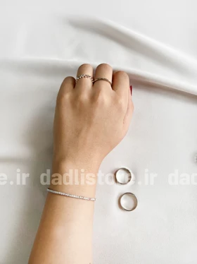 پک انگشتر نقره ای 6 عددی