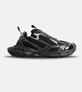 کفش کتانی مردانه و زنانه مشکی Balenciaga 3XL