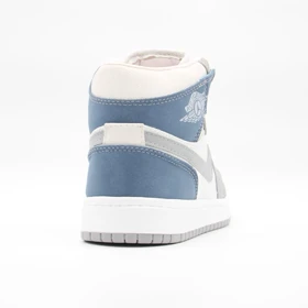 کتانی جردن 1 طوسی آبی کد 6696