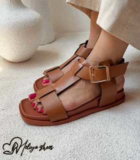 صندل چرم زنانه
