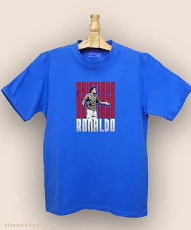 تیشرت مردانه و زنانه طرح کریستیانو رونالدو کد 961