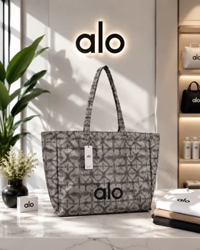 توتبگ پارچه ای الو alo (طوسی روشن)