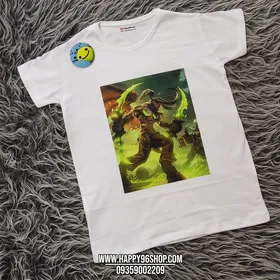 تیشرت با طرح بازی World of Warcraft کد T - 12804