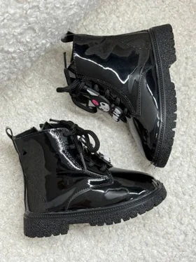 خرید پوتین بچه گانه ورنی