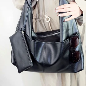 کیف دوشی زنانه مدل پرنیان کد 9400