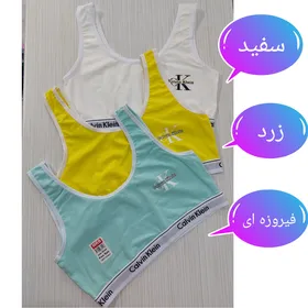 نیم‌تنه کلوین کلین ورزشی زنانه بدون کاپ نخی