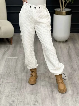 ست هودی و شلوار طرح لوزی