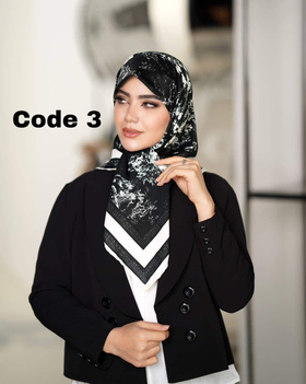 روسری ابریشم توییل ترک 3499