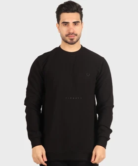 تیشرت آستین بلند مردانه یقه گرد 6046