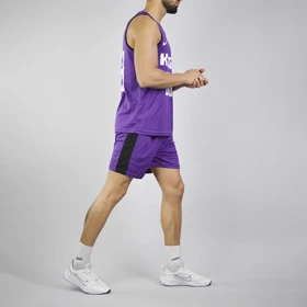 ست رکابی و شلوارک ورزشی مردانه کوئتا کینگز مدل PY-Nike-2A0651 بنفش