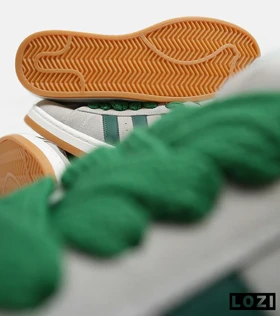 کفش کتانی بزرگ پا طوسی سبز ADIDAS Campus مدل 5722