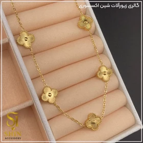 گردنبند زنانه ونکلیف کد gzv05