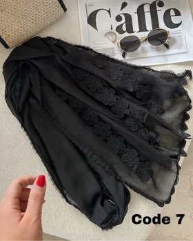 شال حاشیه دانتل وارداتی 4183