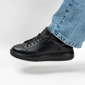 کفش مردانه رنگ مشکی مدل زارا zara