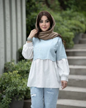 مانتو دخترونه مدل ژینا کد 1575