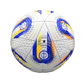 توپ فوتبال مدل Driblo-405C077 (آبی نارنجی)