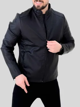 کت چرم 2331 مشکی
