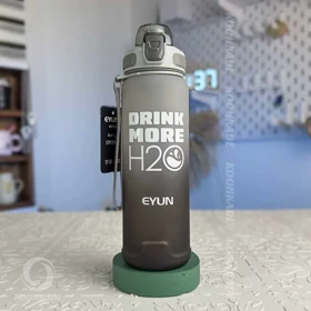 قمقمه H2 DRINK MORE حجم 1L (طوسی)