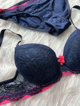 ست شورت و سوتین زنانه اسفنجی فنردار NBB کد 4386