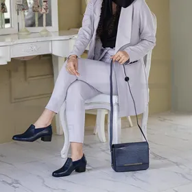 کفش چرم اداری زنانه CODE:205