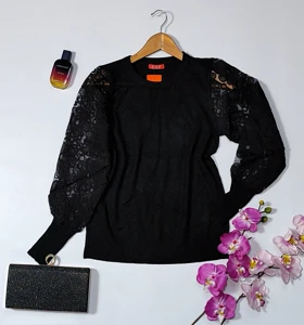 بلوز بافت گپ وارداتی مدل شیده کد 40203