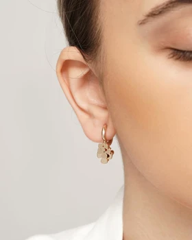 گوشواره آویز گل ژوپینگ