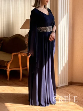 ماکسی سایزبزرگ کمرنگینی شنلدار