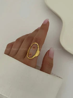 انگشتر طرح دار