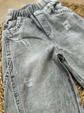 شلوار بگ زاپ‌دار بچگانه