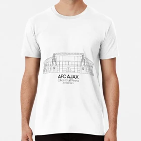 تیشرت لانگ ورزشی آژاکس تیشرت لانگ Ajax طرح AFC Ajax Johan