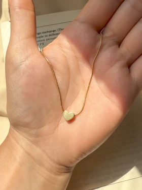 گردنبند قلب مینیمال