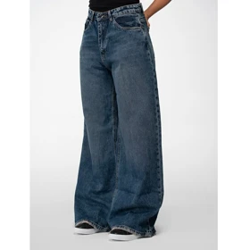 شلوار جین واید لگ قد 110 زنانه CL3203