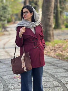 بارانی آستردار دلوان