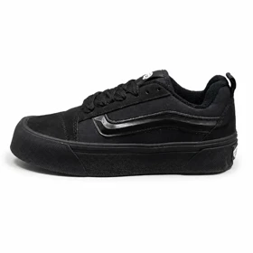 کفش کتانی زنانه مدل ونس اولداسکول کنو مشکی تمام Vans oldskool Knu