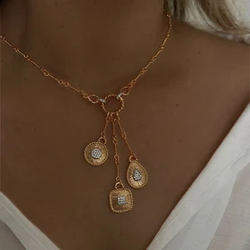 گردنبند زنانه دیوید یورمن کد 824