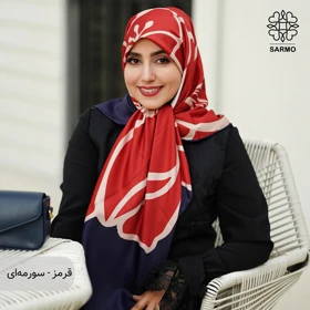 روسری ابریشم کجراه گلرخ