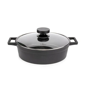 تابه گرانیت یونیک دو دسته مدل دیاموند سایز 28