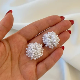 گوشواره زنانه مرواریدی کد 926