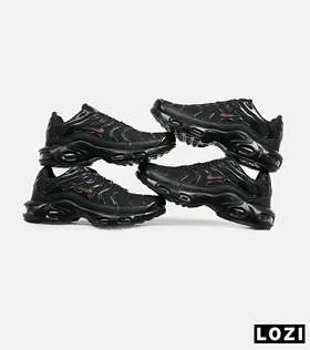 کفش کتانی مردانه و زنانه مشکی قرمز NIKE AirMax Plus TN Ultra