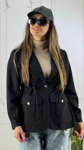 مانتو زنانه کمر کش