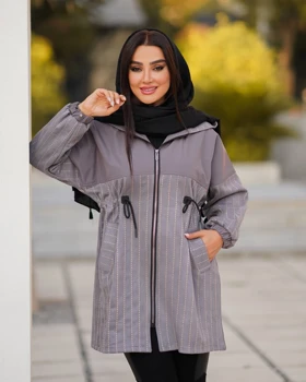 پالتو کلاهدار کوک دوزی