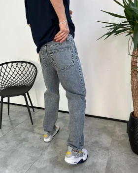 شلوار بگ طوسی PULL & BEAR