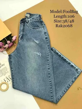 فول بگ کثیف شور پارچه ترک کمرکش طرح زاپ رنگبندی