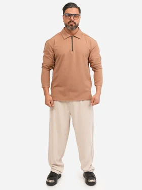 ست ZARA (خردلی کرم)