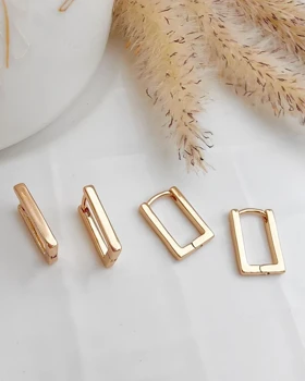 گوشواره مستطیل باریک ژوپینگ