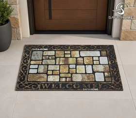 پادری طرح سنگ 45*75 سانتی متر