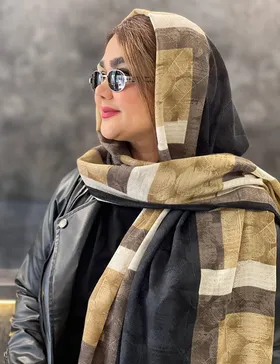 شال طرح دار کد : L117R