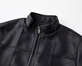 کاپشن چرم کد 2394