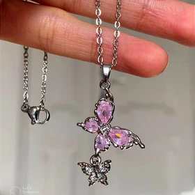 گردنبند سوارسکی Dreamy Butterfly