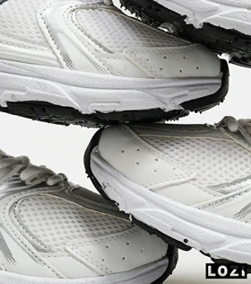 کفش کتانی مردانه و زنانه سفید طوسی NEW BALANCE 530